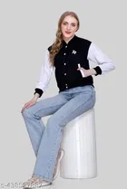 Fleece Solid Jackets for Women 