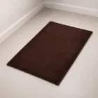 EW Soft Fur Bathroom Mat [38X58 cm] Brown