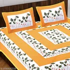 Cotton Double Bedsheet with 2 Pillow Cover 