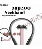 TecSox Zap 200 Bluetooth Neckband - 40H Playtime