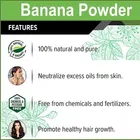 Natural Kaolin Clay & Banana Powder for Skin & Hair 