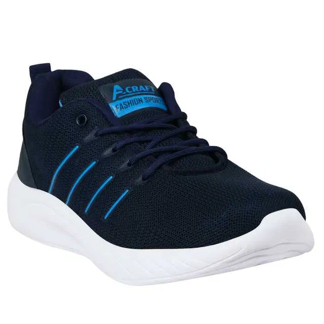 Men's Running Shoes (Blue, 8) (V-168)