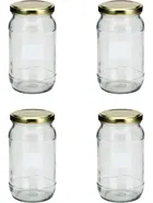 Glass Airtight Kitchen Storage Jars with Lid 