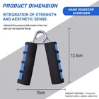 Hand Grip Strengthener with Foam Handle and Adjustable Pencil Skipping Rope 