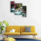 MDF 2 Pcs Designer Wall Painting for Home & Office 