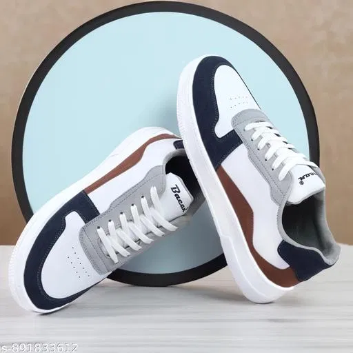 Fashion Sneakers for Men (Multicolor, IND-8)