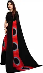 SVB प्रिंटेड साड़ी फॉर वीमेन 