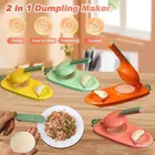 Plastic 2 in 1 Dumpling Maker Machine (Assorted)