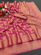 Organza Printed Saree for Women 
