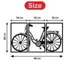 Wooden Self Adhesive Wall Sticker 