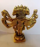 BHARDWAJ RETAILS Ark Creation - Lord Hanuman Brass Idol 