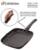 Nirlon Aluminium Square Grill Pans 