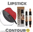 Combo of Apple Shape Lipstick with Contour 