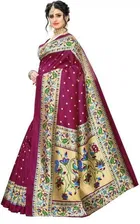 SVB प्रिंटेड साड़ी फॉर वीमेन 