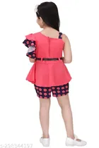 Cotton Blend Clothing Set for Girls 