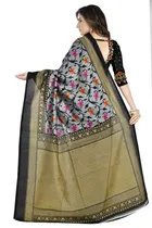 Art Silk Printed Saree for Women 