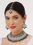 Feminine Glittering Jewellery Set for Women 