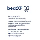 beatXP Vega X 1.43'' AMOLED Display with BT Calling BLACK