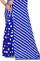 Georgette Printed Saree for Women 