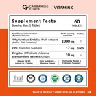 CARBAMIDE FORTE Vitamin C Tablets for skin 1000mg 