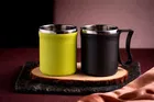 Stainless Steel Coffe Mug, Multicolour , Pack of 2 