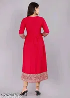 Viscose Rayon Printed Kurti for Women 