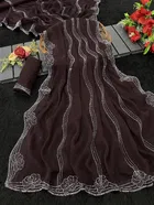 Art Silk Solid Saree for Women 