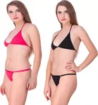 Cotton Blend Lingerie Set for Women 