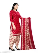 Cotton Printed Salwar Suit & Dupatta Sets for Women 