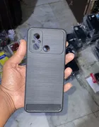 Mi MZB0DDPIN / POCO C55 Rubber Mobile Cover 