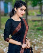 Banarasi Black Art Silk Printed Saree for Women
