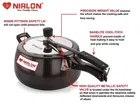 Hard Anodised Pressure Cooker with Lid 