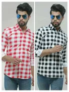 Casual Men's Checkered Shirt 