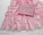 JImmy Choo Saree for Women, Pink 