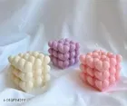 Heart Bubble Shaped Candles 