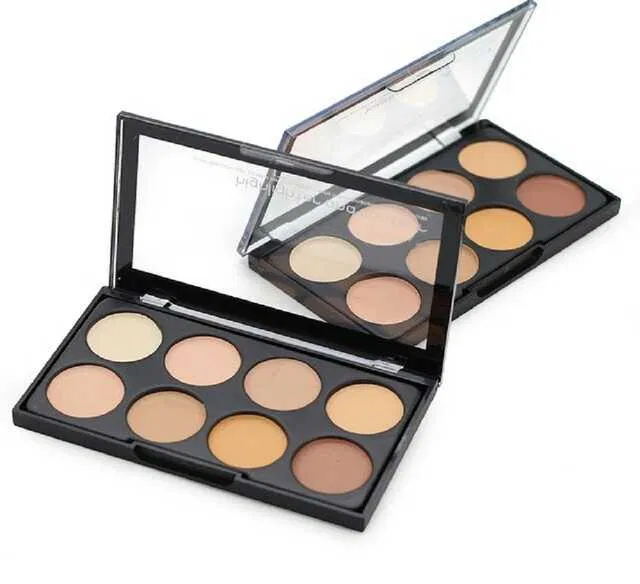 Kiss Beauty Natural Highlighter and Contour Concealer Palette Powder (SE-46)
