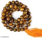 Tiger Eye Mala Crystal Mala Necklace for Men 