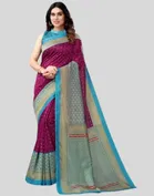 Art Silk Printed Saree for Women 