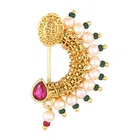 Gold Plated Alloy Nosepin for Women 