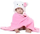 Brandon Baby Hood Towel Hello Kitty Pink 80x80 cm