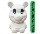 Plastic Money Bank for Kids (White)