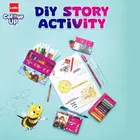 Cello ColourUp Celebration Kit for Kids with Crayons, Sketch Pens, Coloured Pens & Activity Book