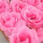 Polyester Artificial Rose Flowers 