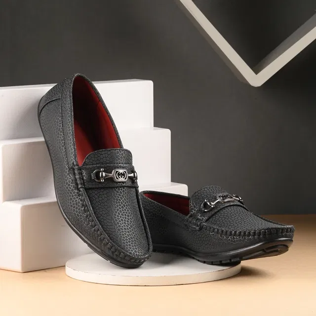 Loafers for Men (Black, 9)