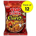 निस्सिन टॉप रामन करी सॉसी फ्लैट नूडल्स 12X70 g 