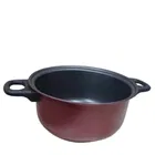 Aluminium Non-Stick Deep Frying Pan, Red, 20 cm, 2000 ml