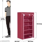 Metal 6 Layer Collapsible Multipurpose Rack 