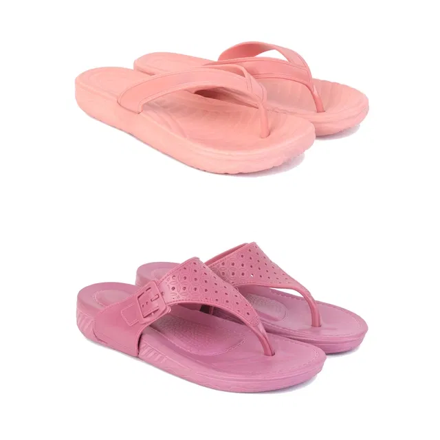 Heels for Women (Multicolor, 6) (Set of 2)