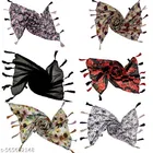 Chiffon Scarves for Women, Multicolor, Pack of 6