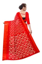 Cotton Linen Printed Saree for Women 